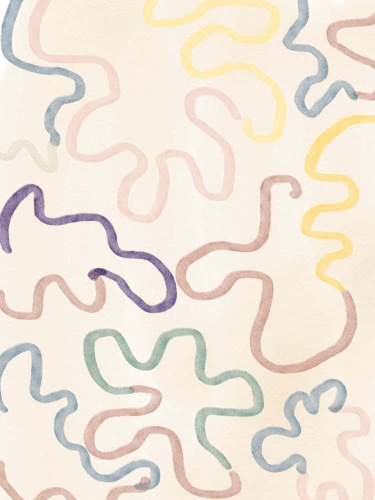 Abstracto Pastel Camouflage