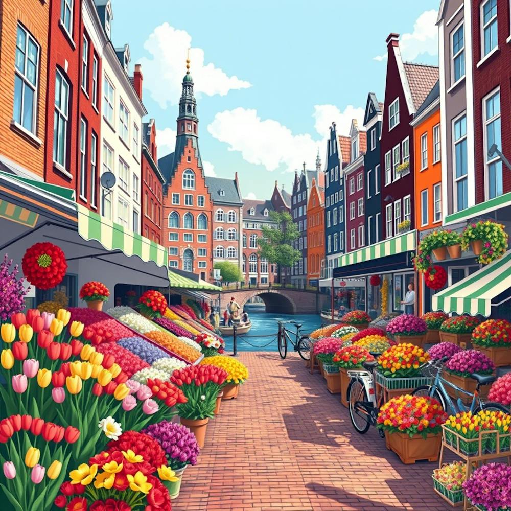Amsterdam Flower Market 1