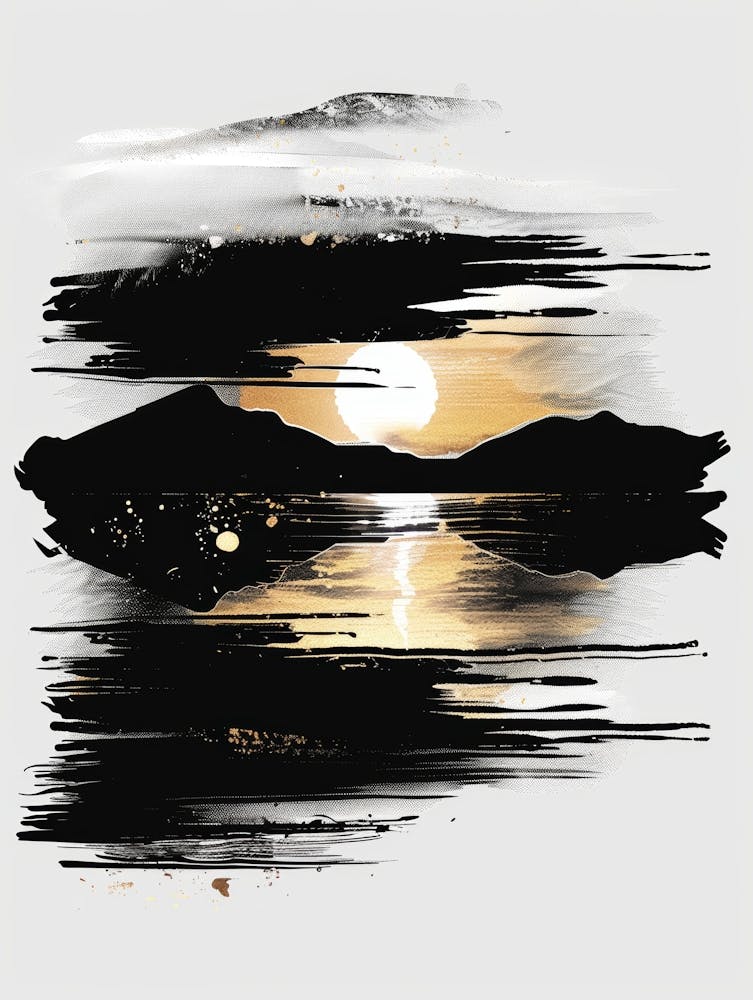 Sunset In The Mountains 82
