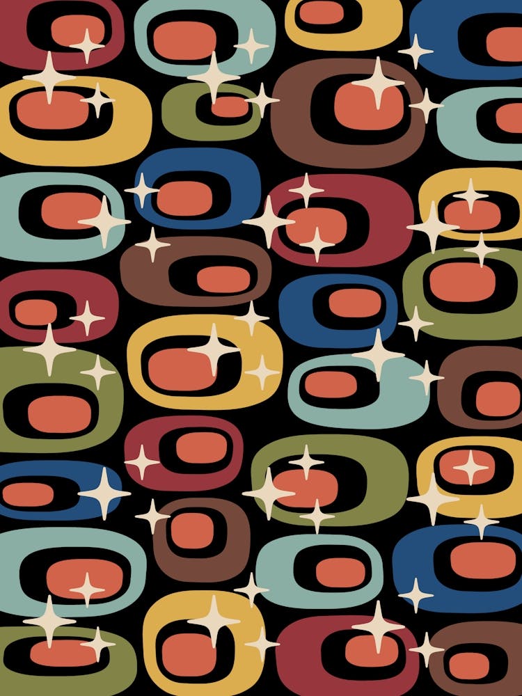 Mid Century Modern Abstraction 2