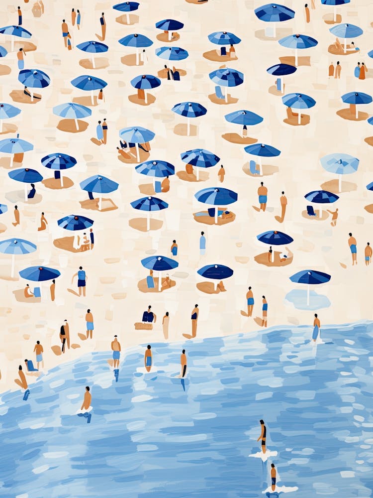 Happy Summer Day On The Beach 4