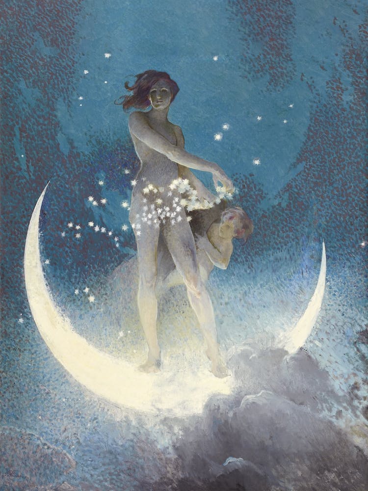 Spring Scattering Stars; Edwin Blashfield