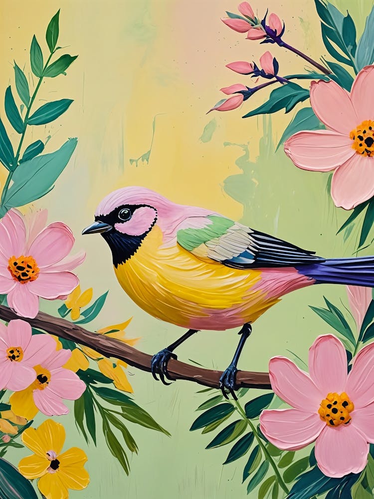 Bright Bird In The Garden no2