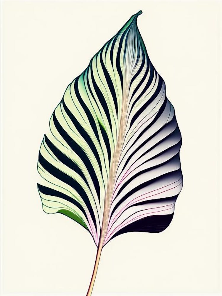 Hosta Leaf Abstract 5