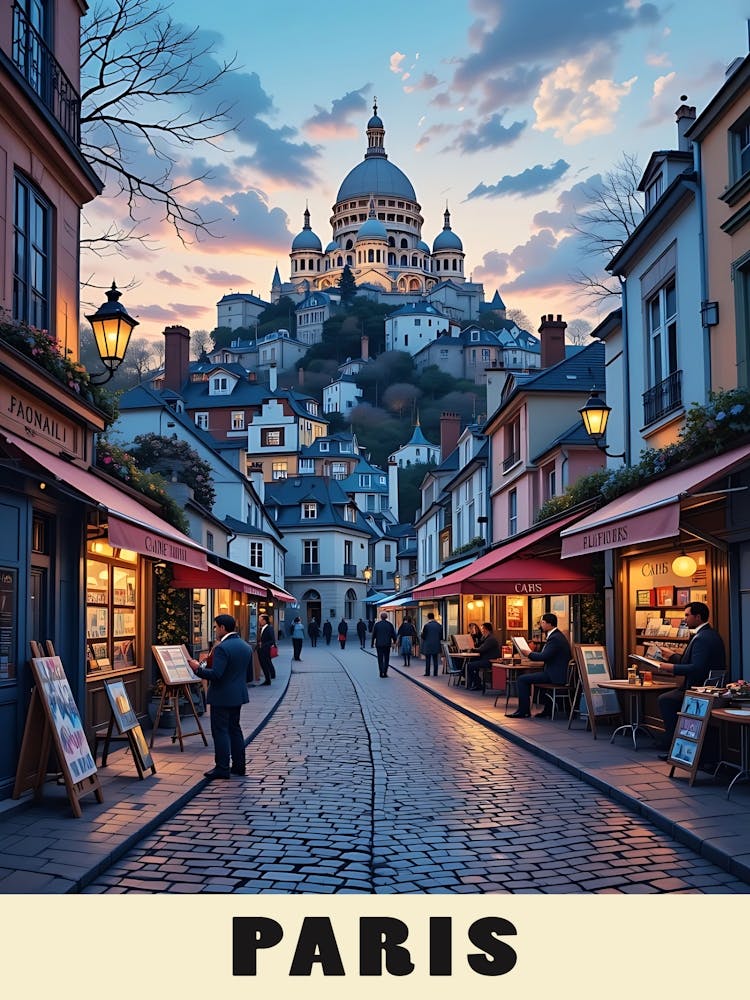 Paris Vintage Travel Poster 23
