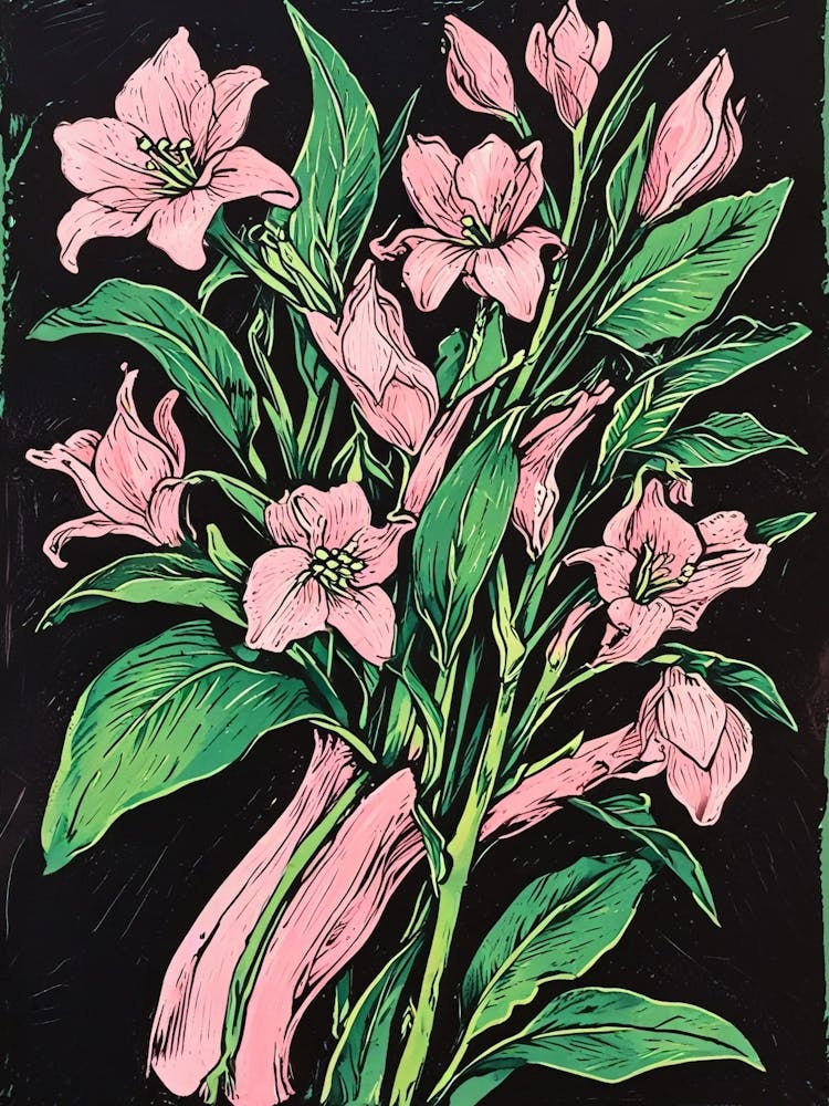Peinture de Muguet