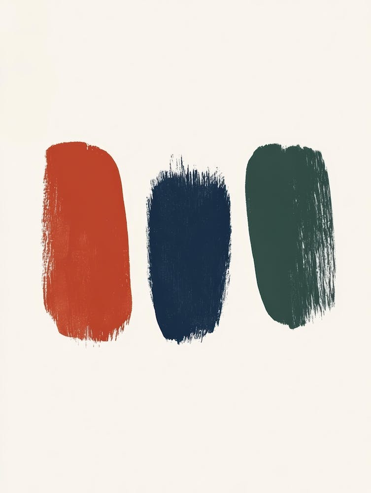 Three Colors Of Paint