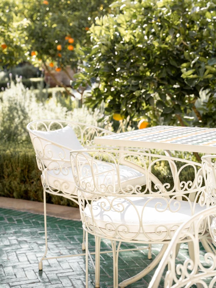 Sunny Terrace In Marrakech