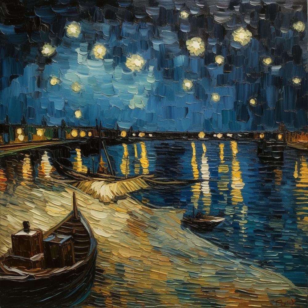 Starry Night Over The Rhone 5