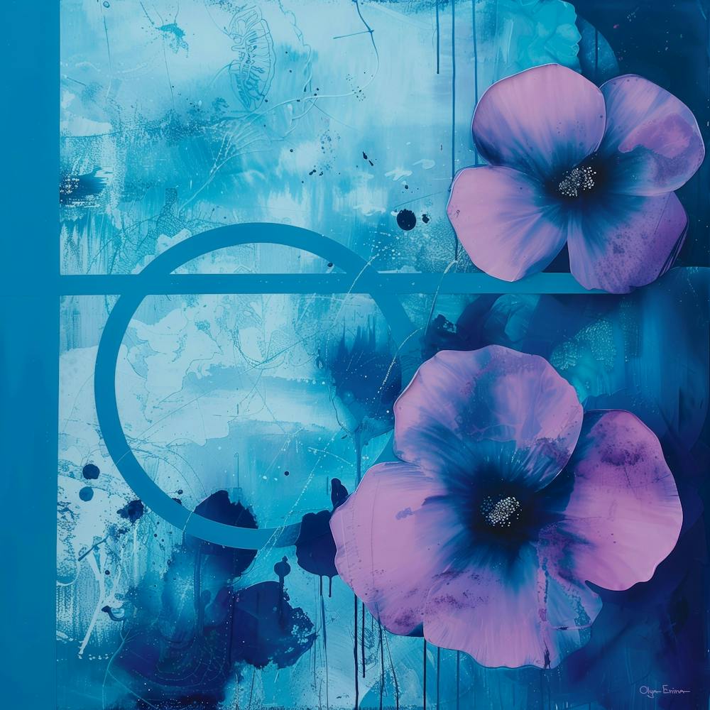 Purple flowers