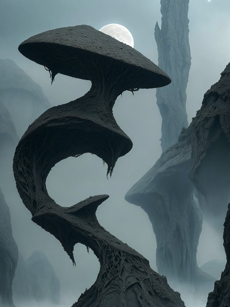 Mushroom Sculpture
