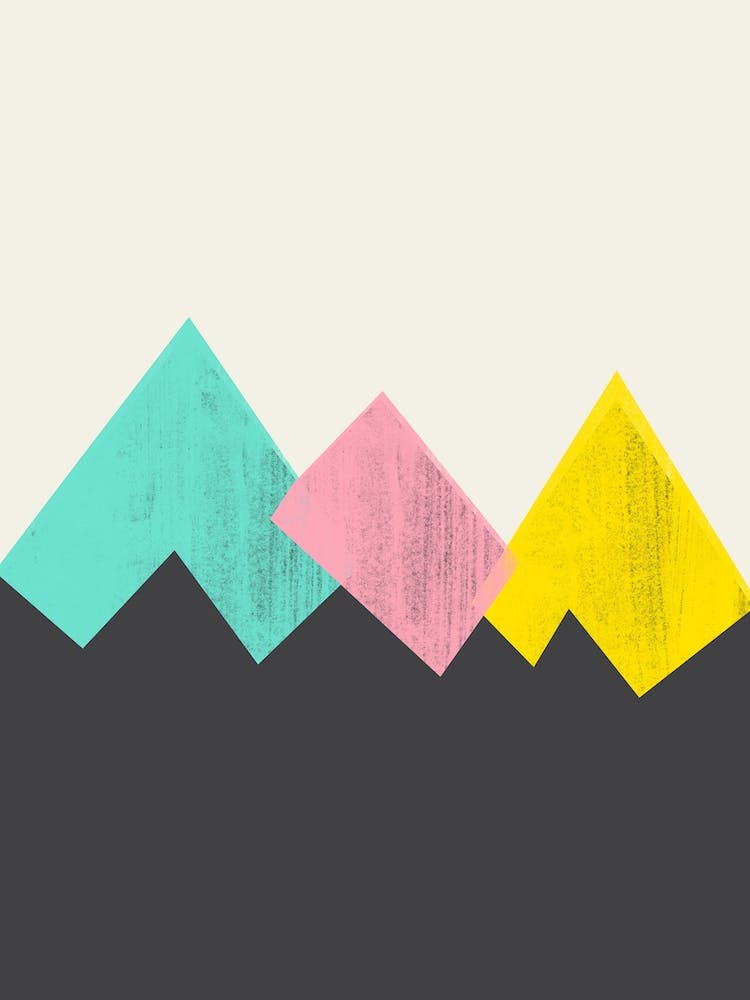 Pastel Mountains III