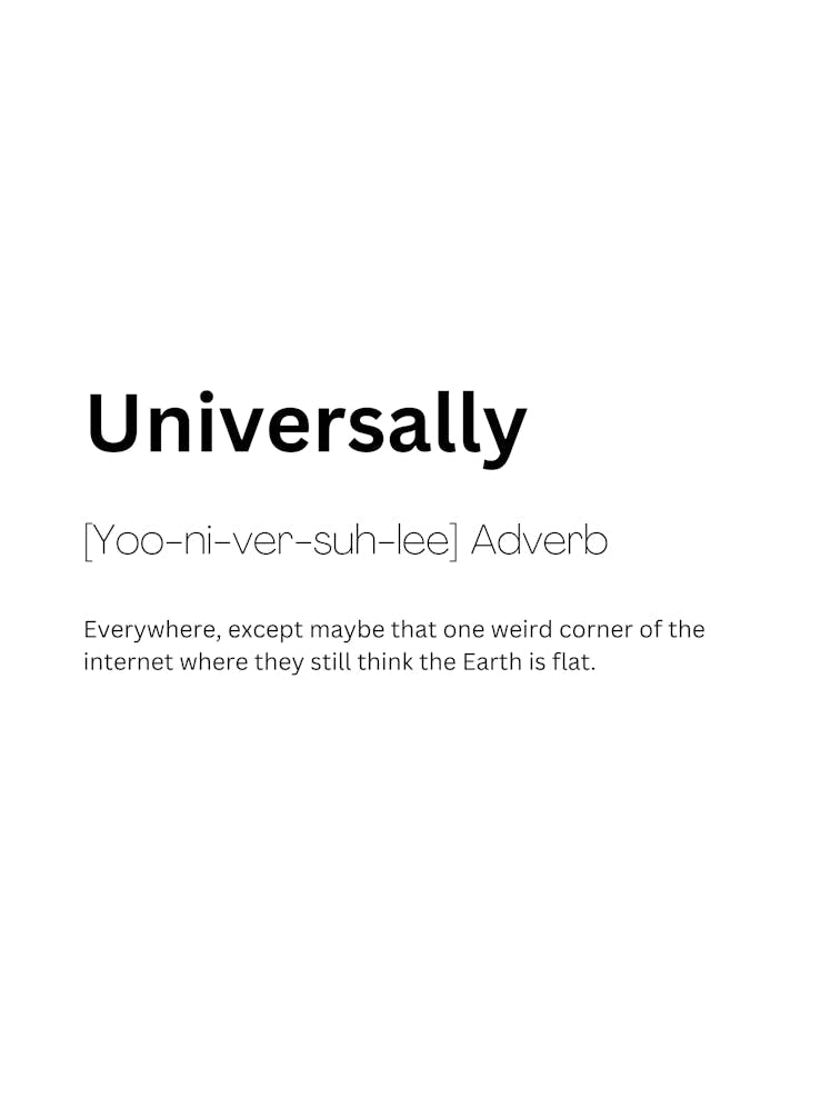 Universally Definition Meaning