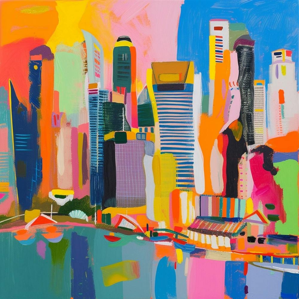 Abstract Travel Collection Singapore 3