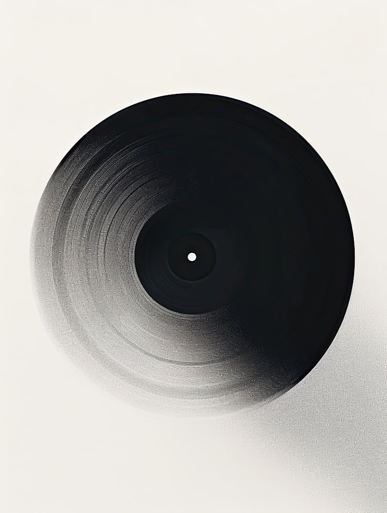 Retro Groove Vinyl Poster