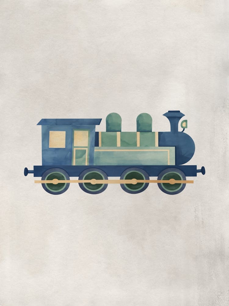 Boho Nursery 11 Locomotive