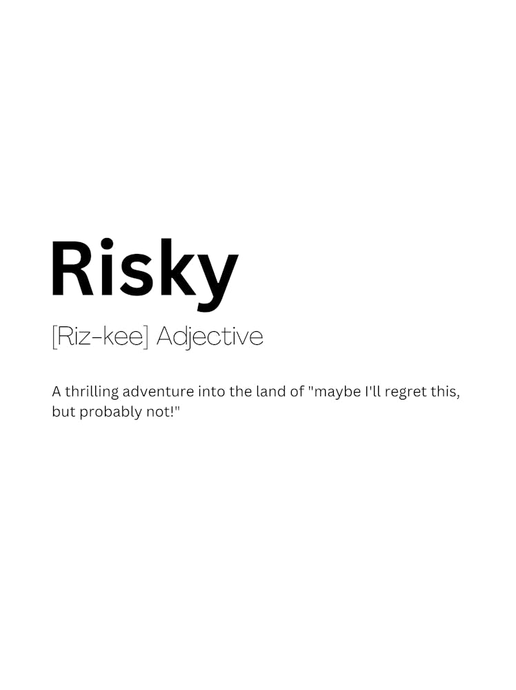 Risky Definition Meaning
