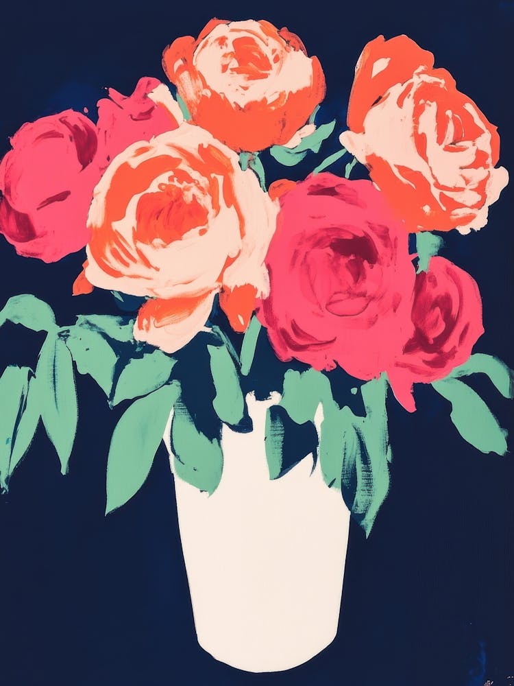 Roses In A Vase 22