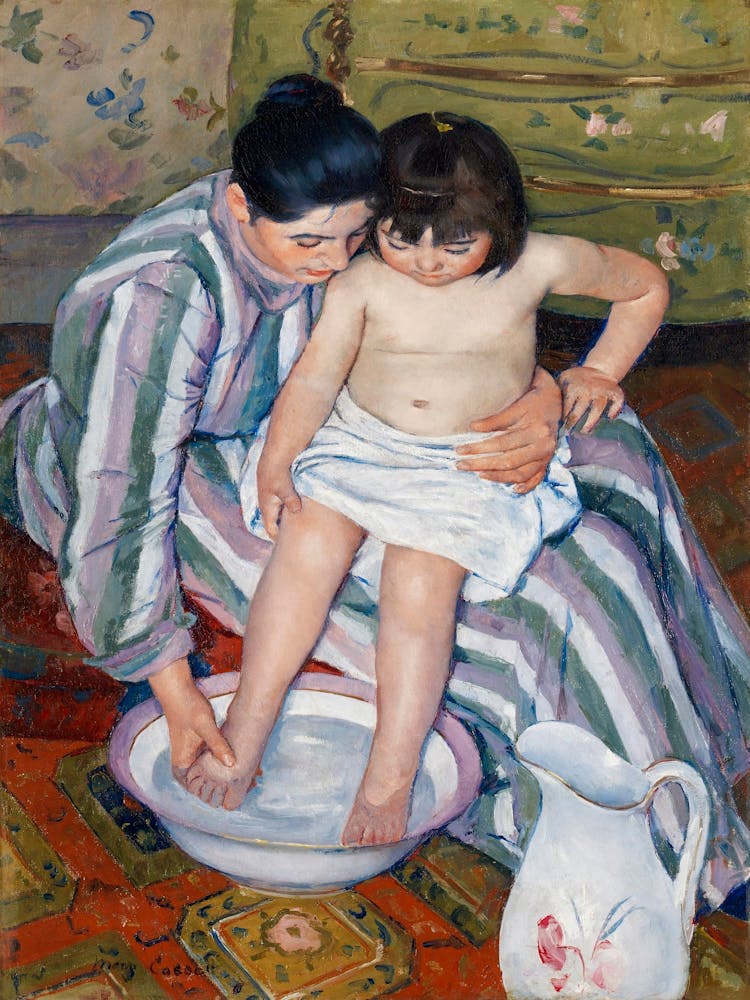 The Child’S Bath (1893), Mary Cassatt