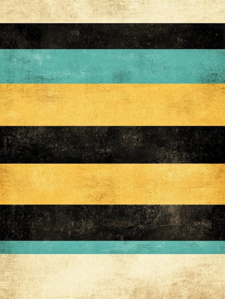 Bahamas Stripes Canvas Print