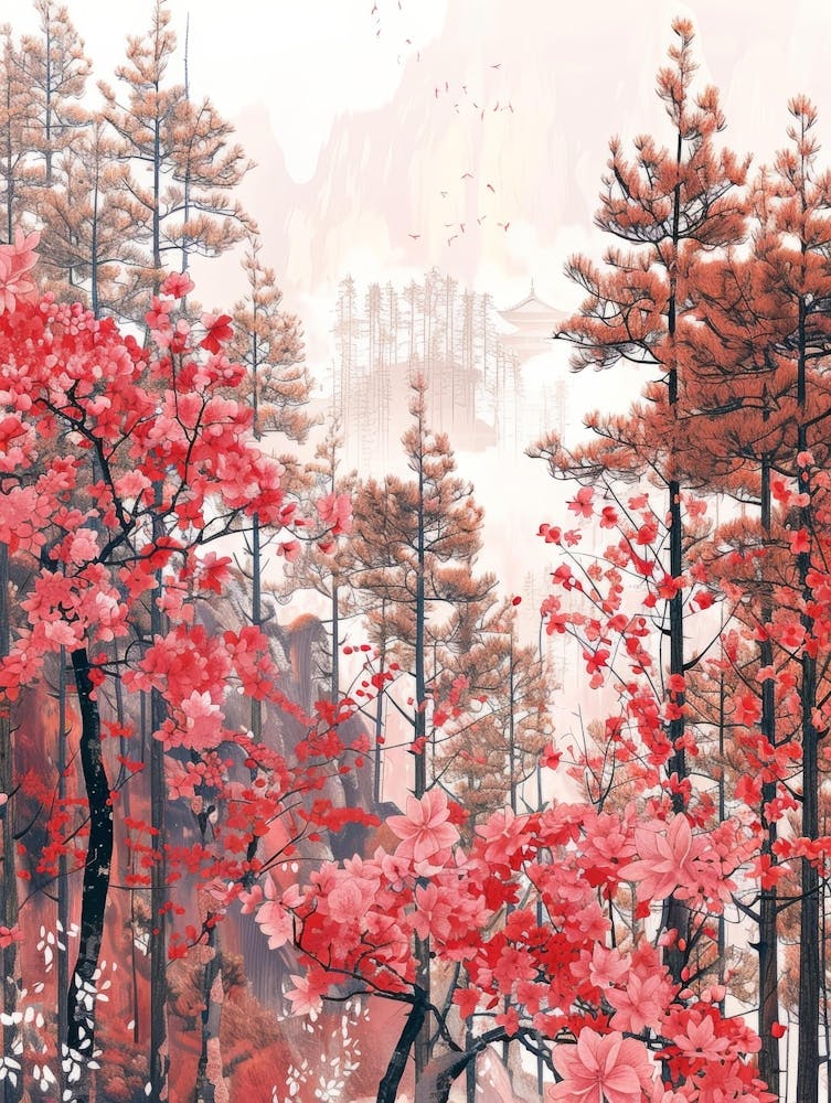 Chinese Cherry Blossoms 1