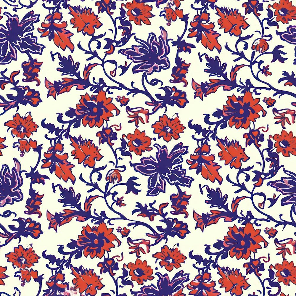 Tulip Tide London Fabrics Motif Floral 4
