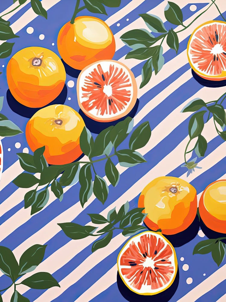 Passion Fruit Fruit Summer Illustration 4