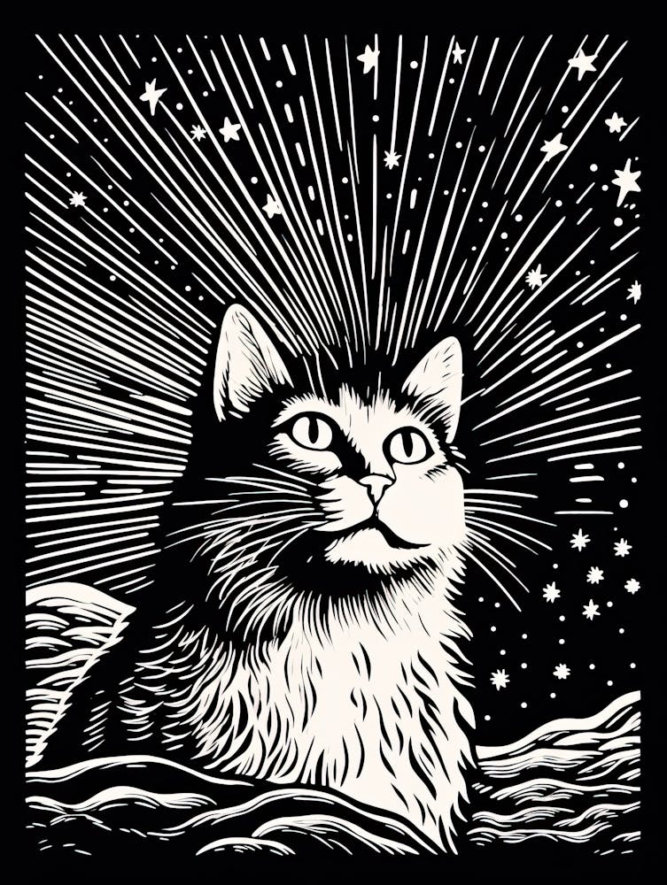 Orion S Furry Comets, Psychedelic Cats series