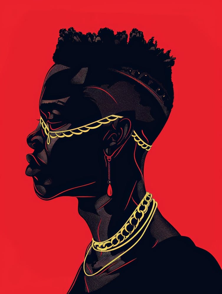 Nigerian Woman With Chains