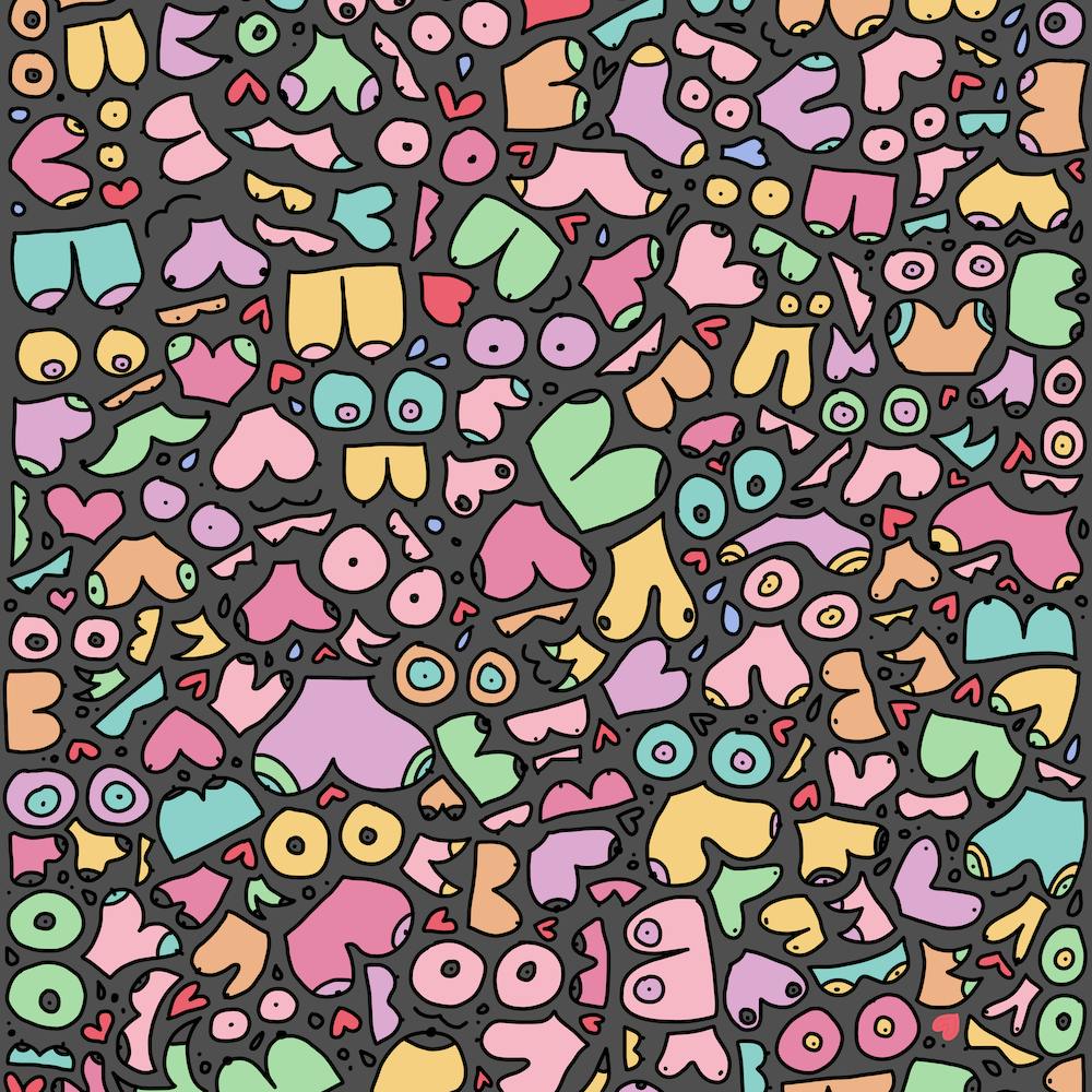 Seins pastel