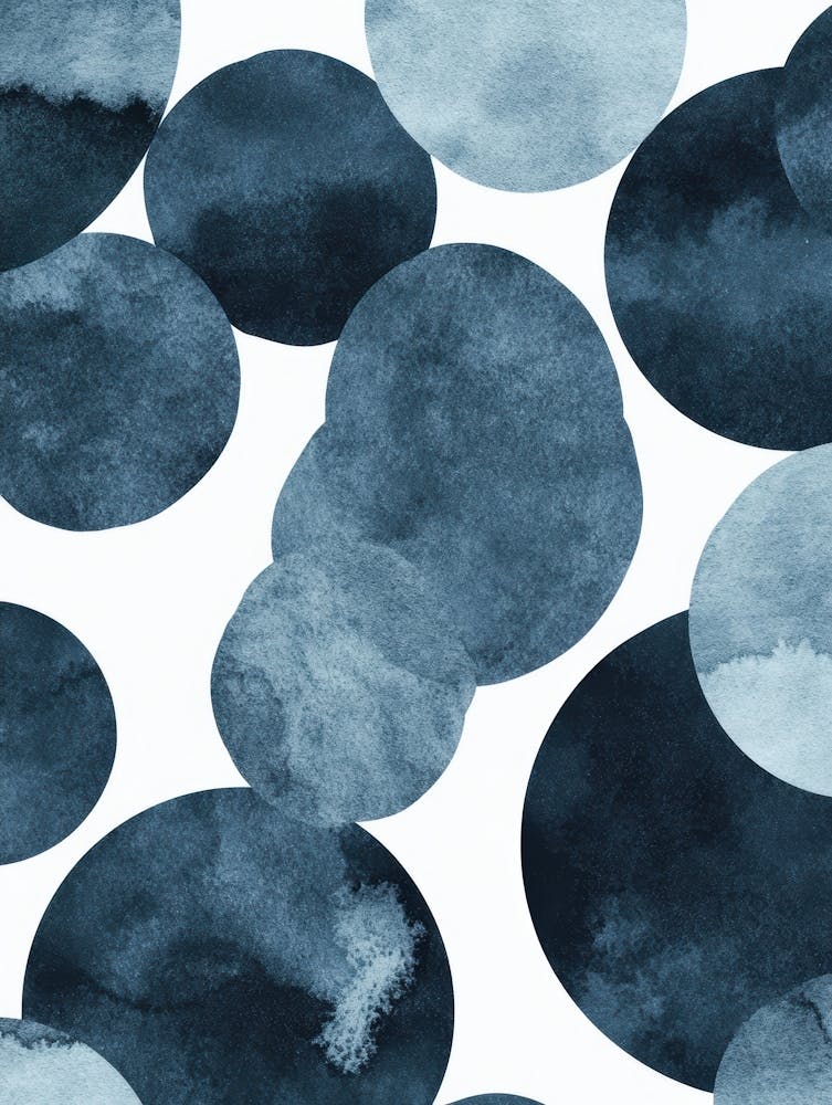 Blue Circles 5