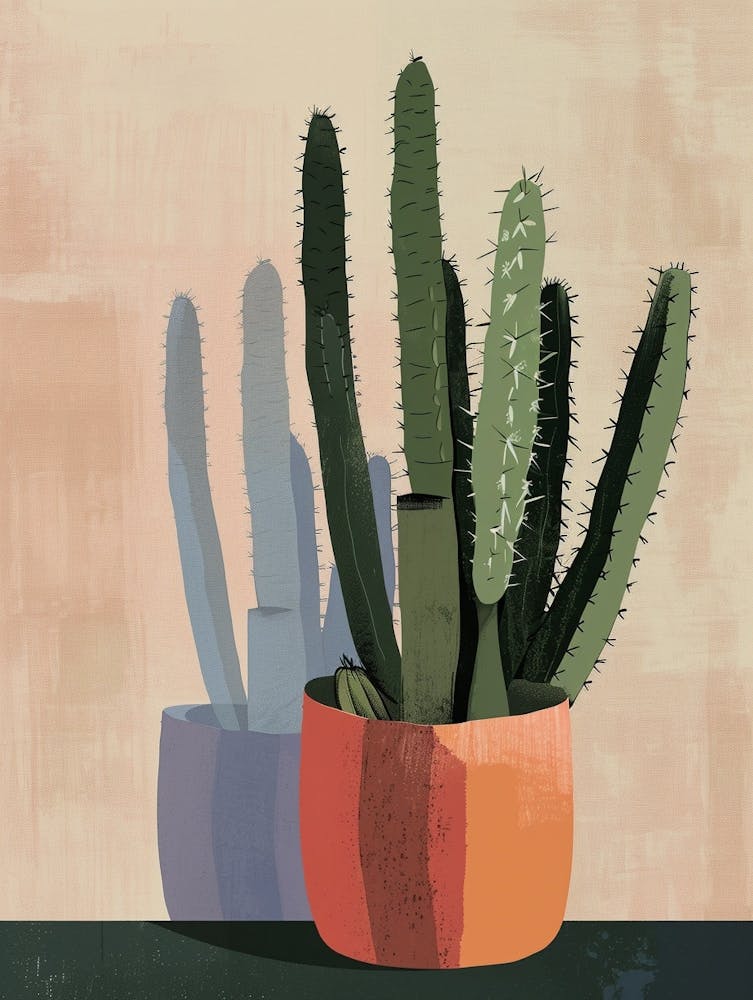 Barrel Cactus Minimalist 4
