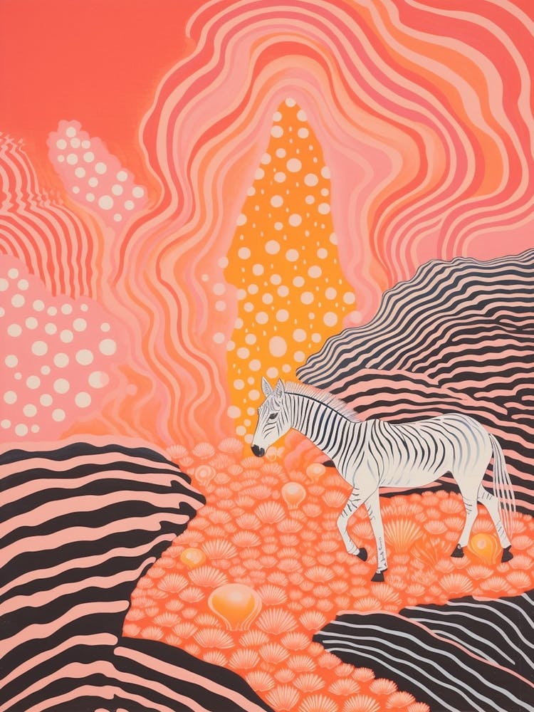 Zebra Linienmuster 2