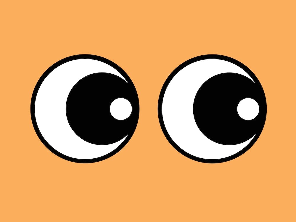 Making Eyes Right Light Orange