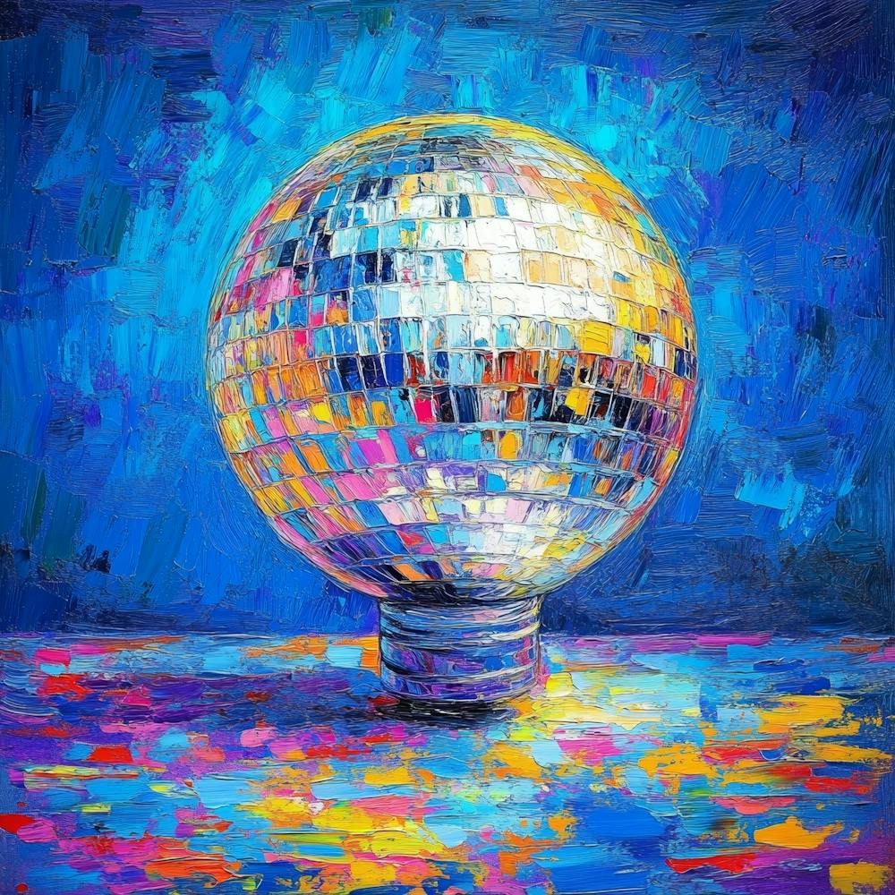 Disco Ball Art 49