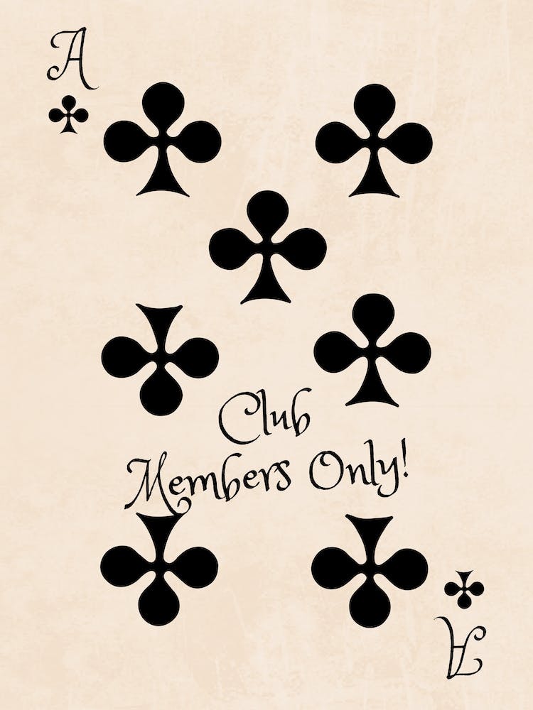 Club Members Only