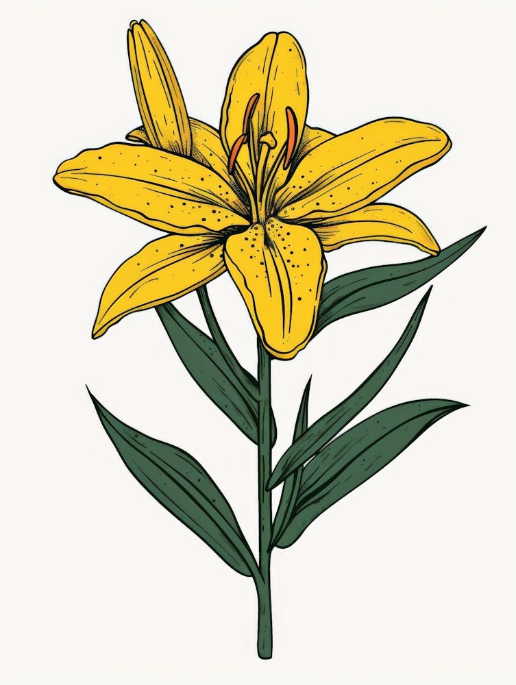Yellow Lily 10