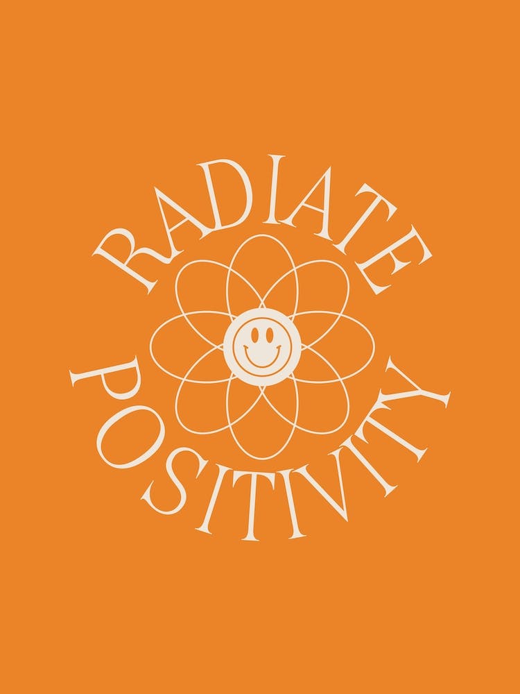 Radiate Positivity Orange