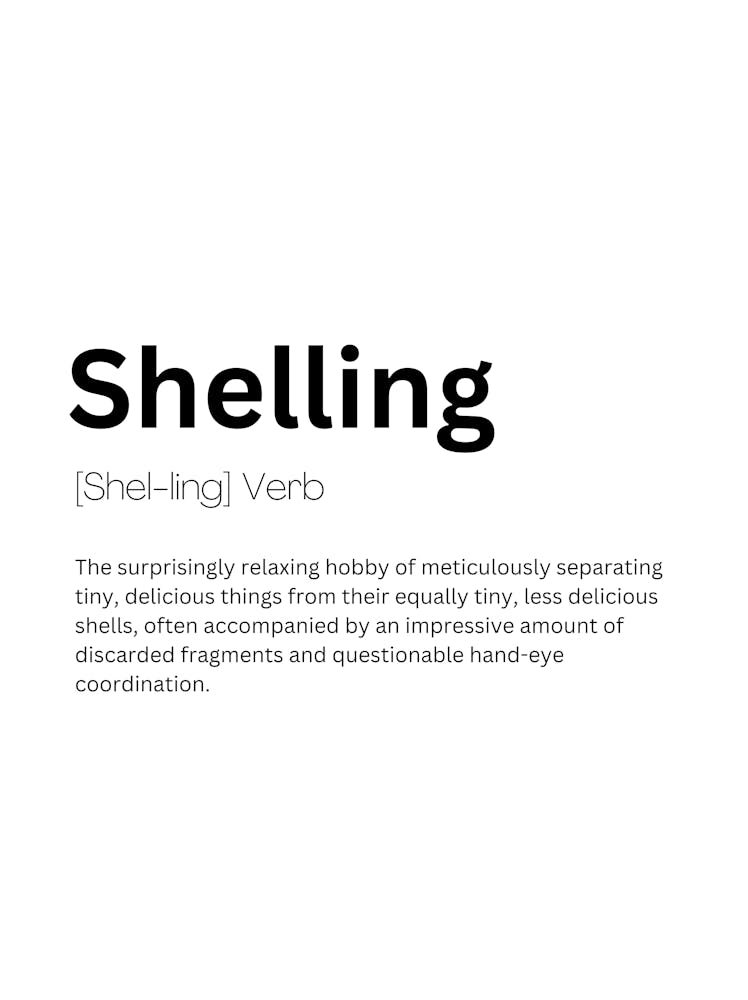 Shelling Definition Meaning