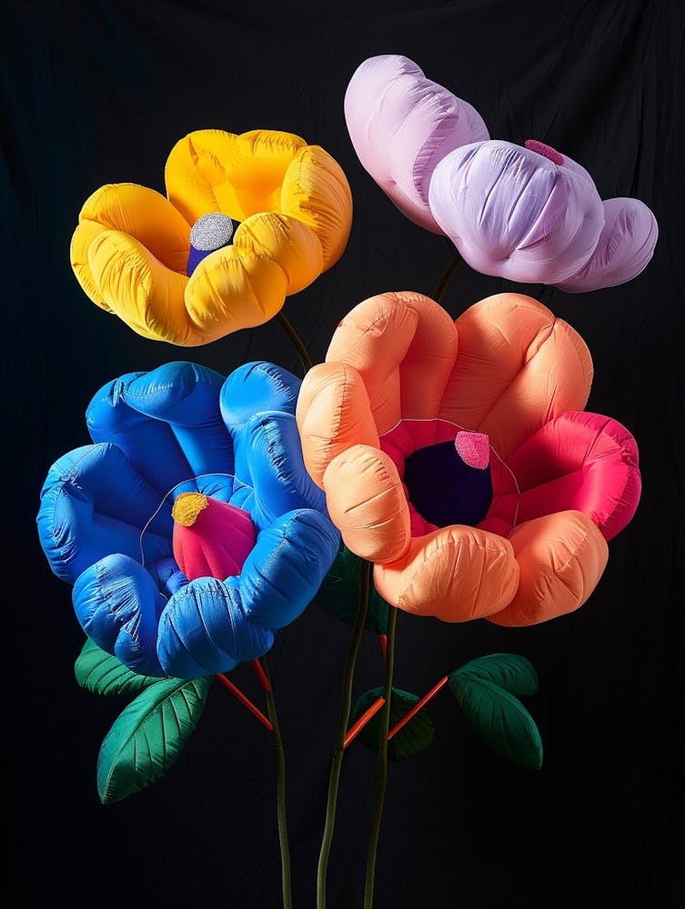 Helle Aufblasbare Blumen Anemone 3
