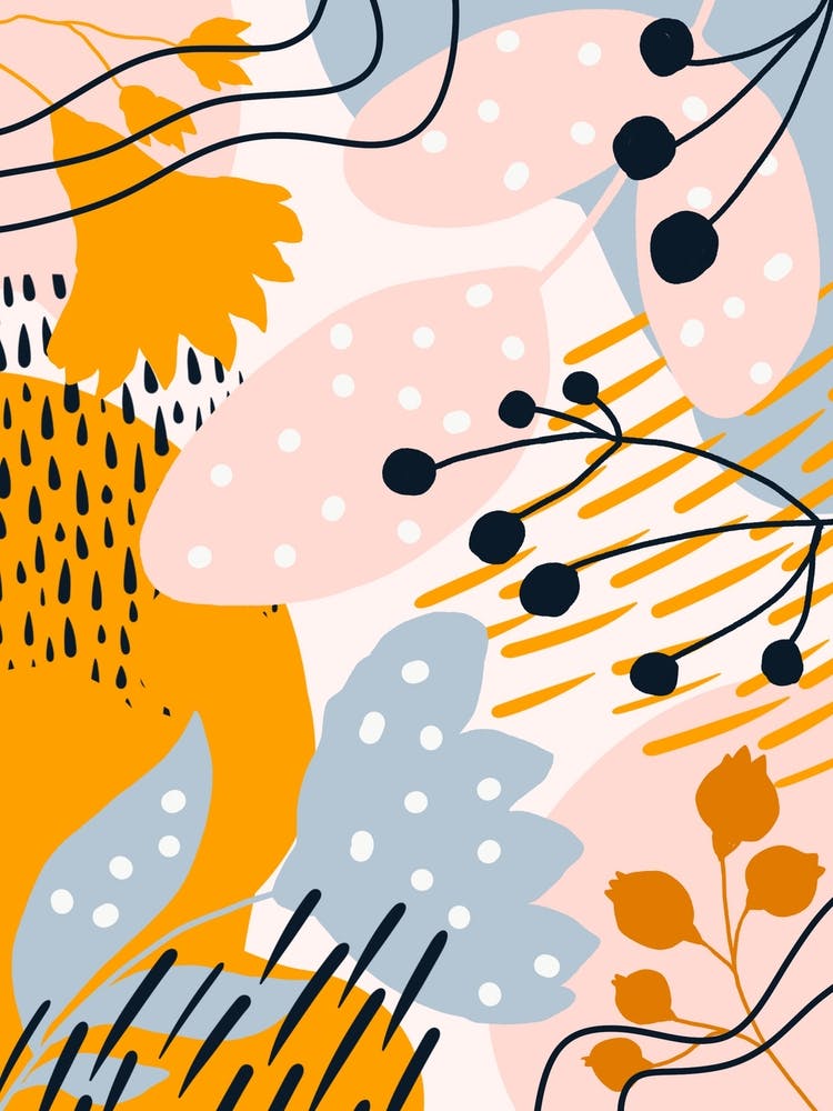 Abstract Floral Pattern 22