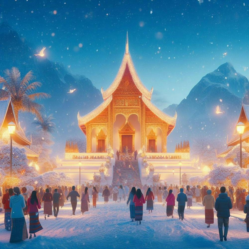 Christmas In Laos 2