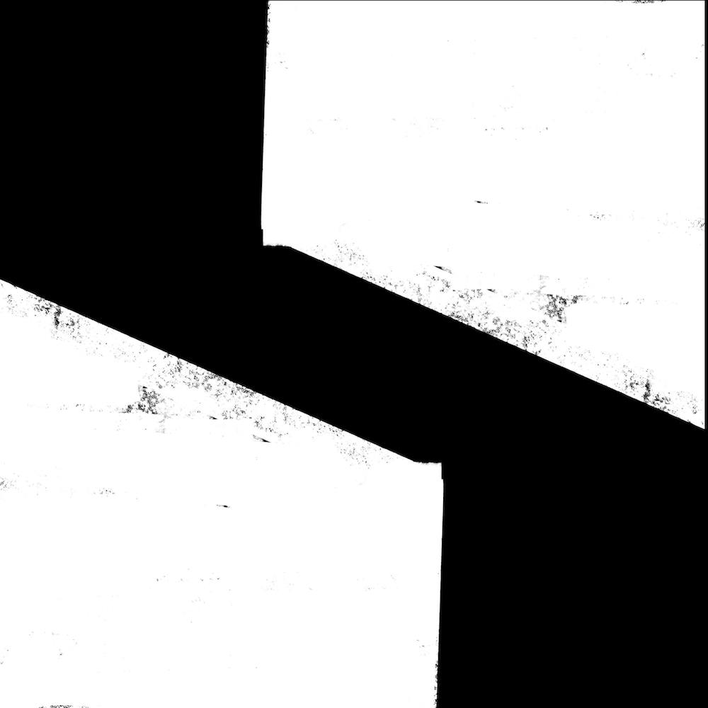 Minimal Black and White Abstract Painting vol. 3