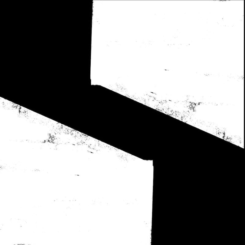 Minimalistisches Schwarz-Weiß Abstraktes Gemälde Vol. 3