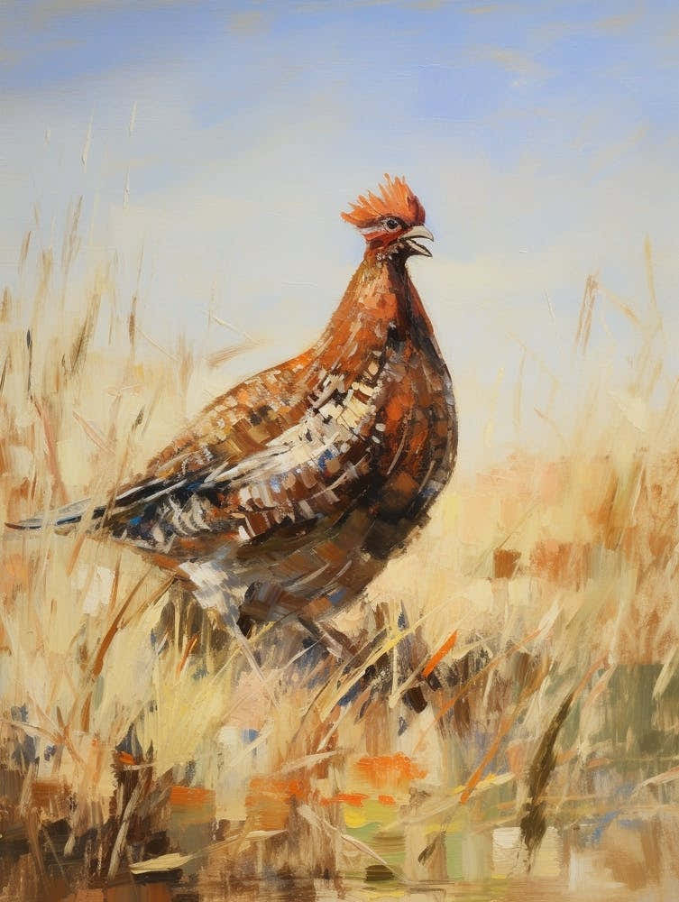 Bird Painting Pheasant 5