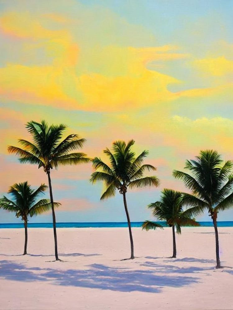 Half Moon Caye, Belize Bright Abstract