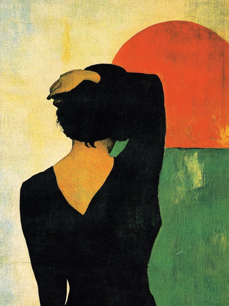 Woman In A Red Dress 3