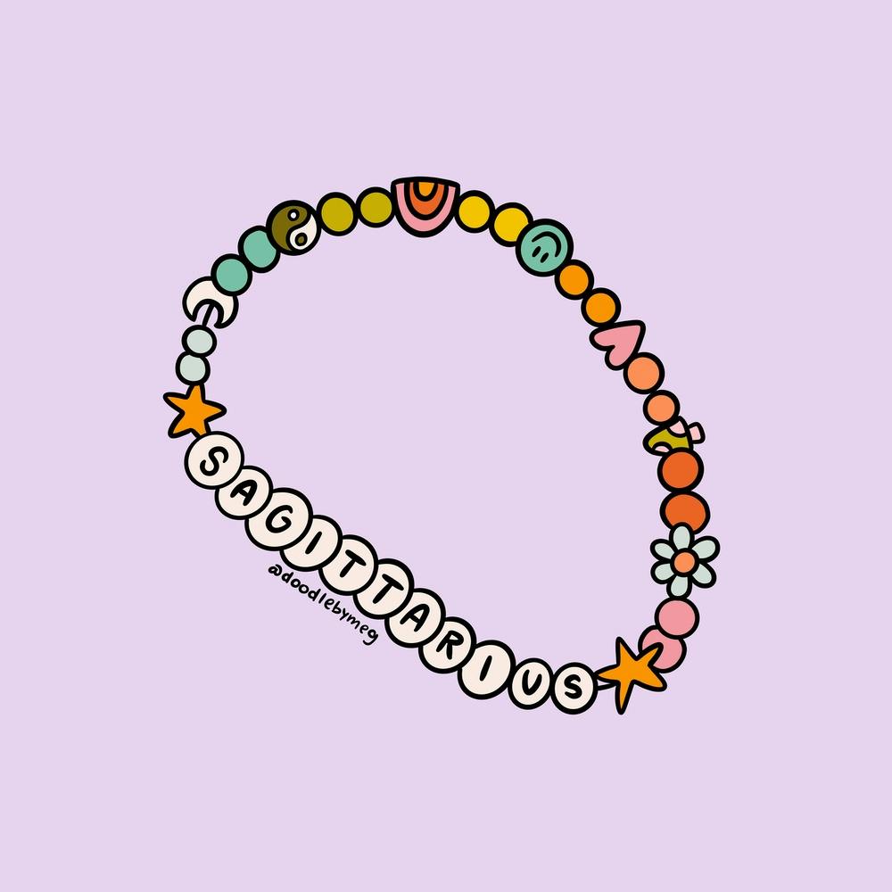 Sagittarius Friendship Bracelet