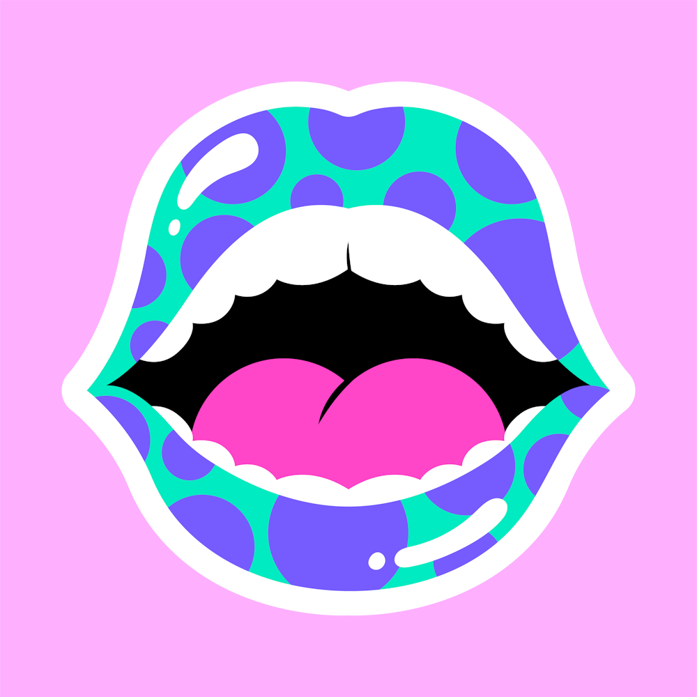 Read My Lips - Bubblegum Pink