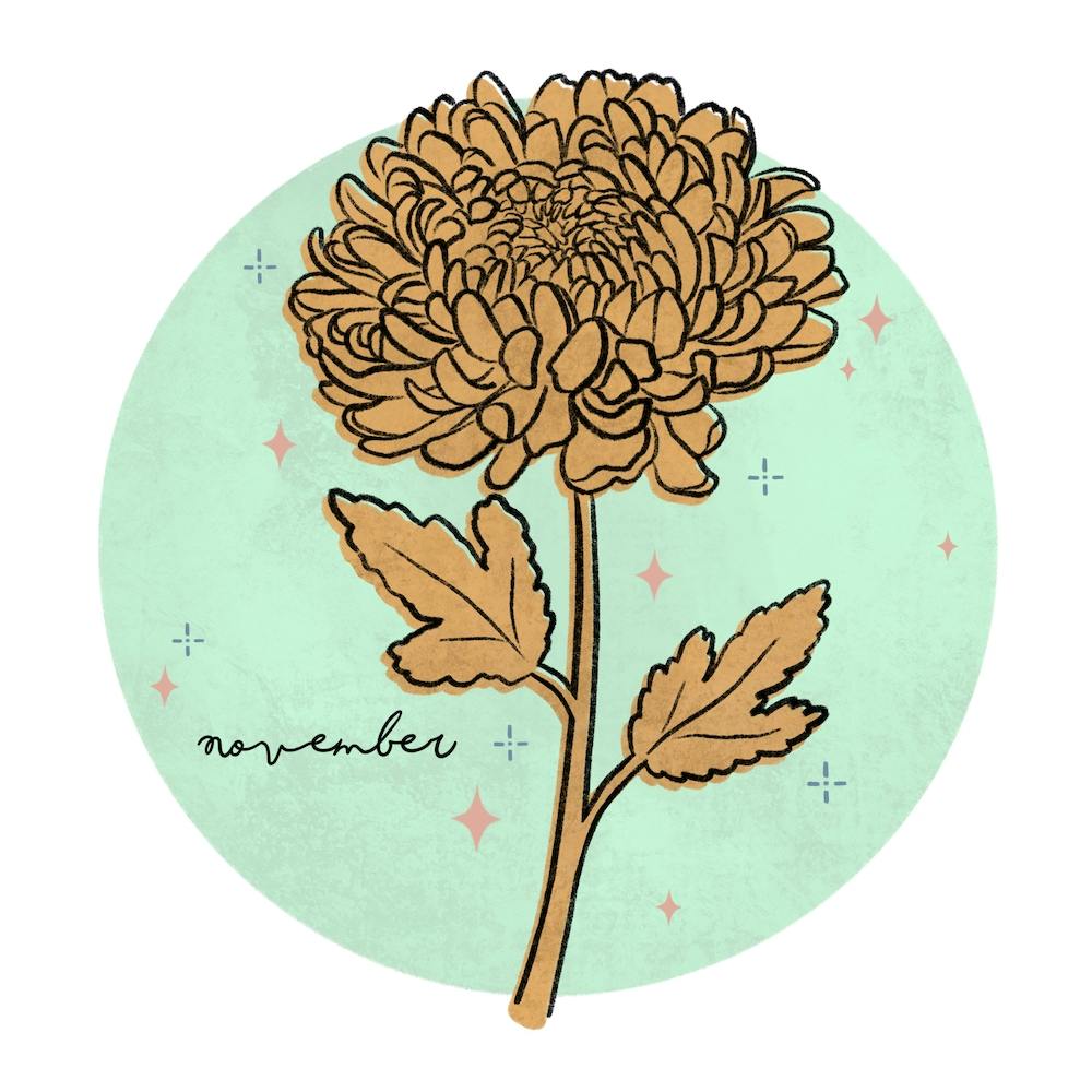 November Birth Flower